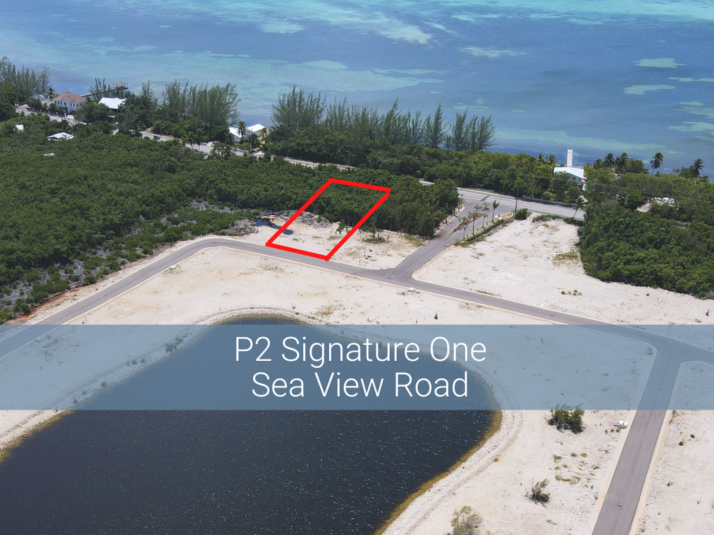P2 Signature One, Ocean View Land Lot Grand Cayman
